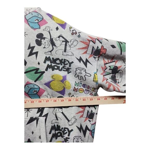 Disney Artist Series Hoodie by Rafael Faria Mickey Mouse Allover Print M - Picture 5 of 10